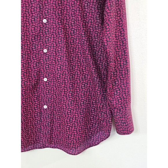 Bonobos Tailored Slim Fit Shirt Mens 15.5 / 33 Button Down Stretch Kisses - Picture 6 of 10